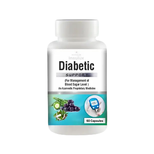 Insulux Diabetic Support&trade; India | Blood Sugar Wellness Supplement | 50% OFF